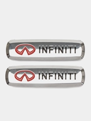 Шильдик логотип на автоковрик Infiniti