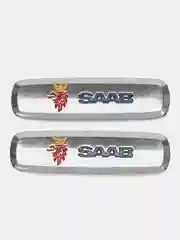 Шильдик логотип на автоковрик SAAB