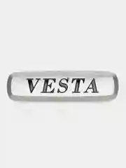 Шильдик логотип на автоковрик Vesta