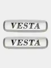 Шильдик логотип на автоковрик Vesta