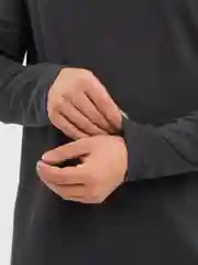Угольный лонгслив мужской