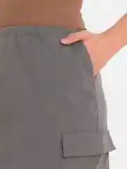 Хром юбка  женская карго летняя