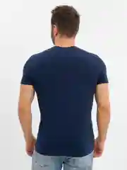 Синий футболка мужская