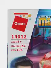 Красный конструктор гоночная машина QMAN Mine City