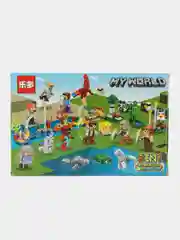 Серый конструктор My World, детский, Minecraft
