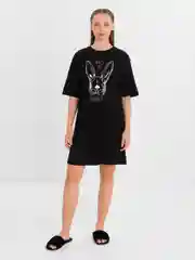 Черный сорочка домашняя