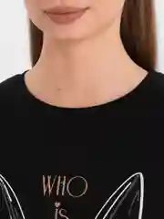 Черный сорочка домашняя