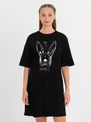 Черный сорочка домашняя
