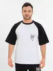 Белый спортивный мужской костюм
