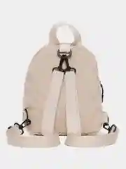 Кремовый мини рюкзак вельветовый