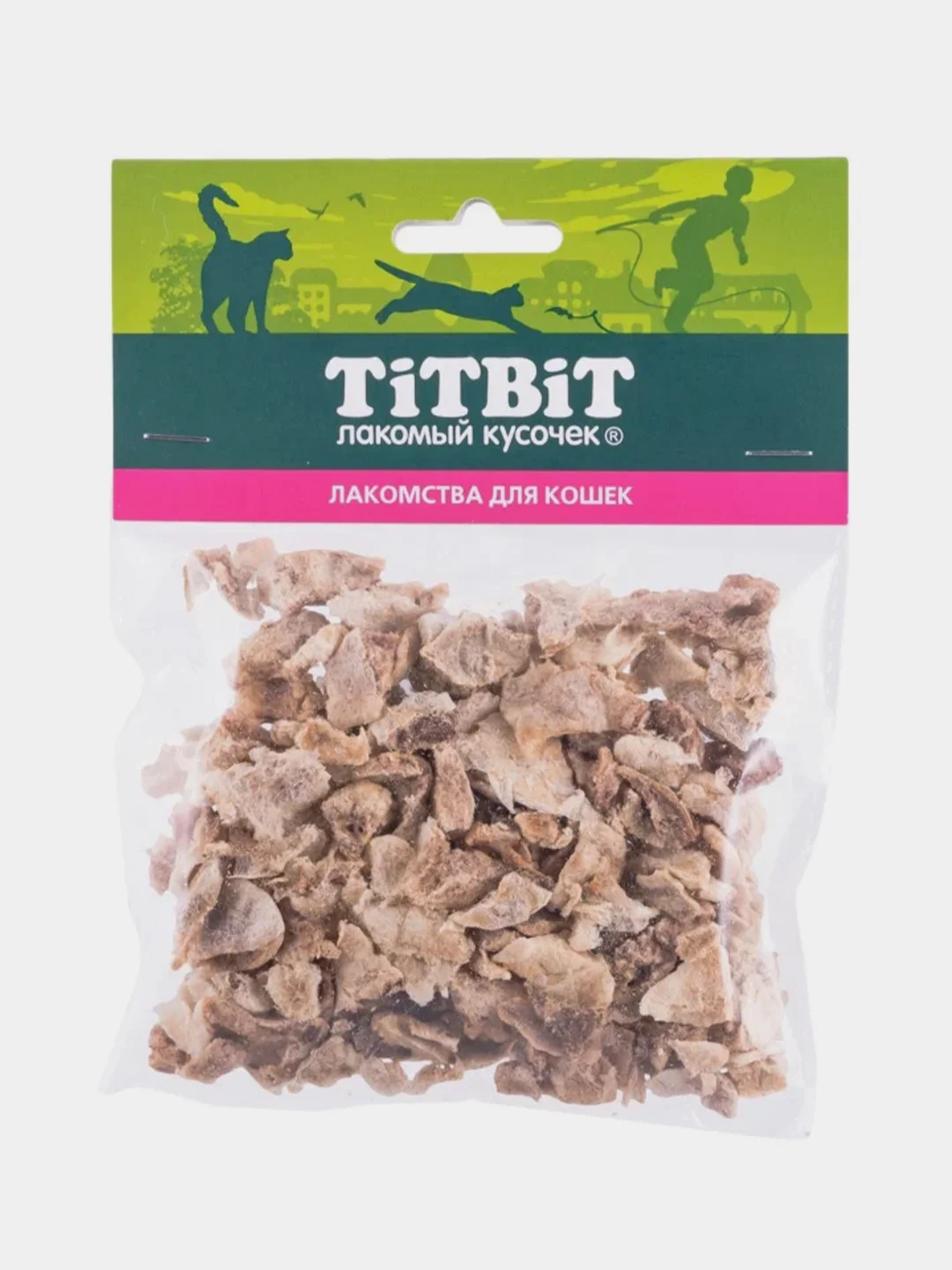 Лакомство для кошек Titbit Легкое говяжье, 8 г