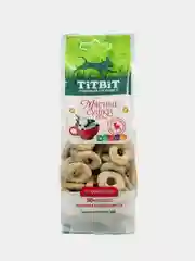 Лакомство для собак TiTBiT Мясные сушки с говядиной, 100г
