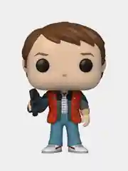 Фигурка Funko POP! Vinyl: Назад в будущее: Марти Макфлай в красной куртке с видеокамерой