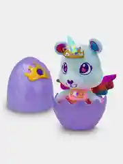 Игрушка мягконабивная Baby Gemmy "Медвежонок", 22 см, в яйце, свет. эффекты