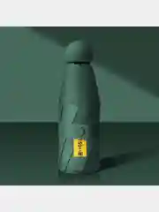 Зеленый зонт складной механический, зонтик карманный