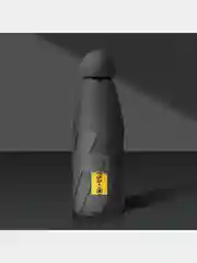 Синий зонт складной механический, зонтик карманный