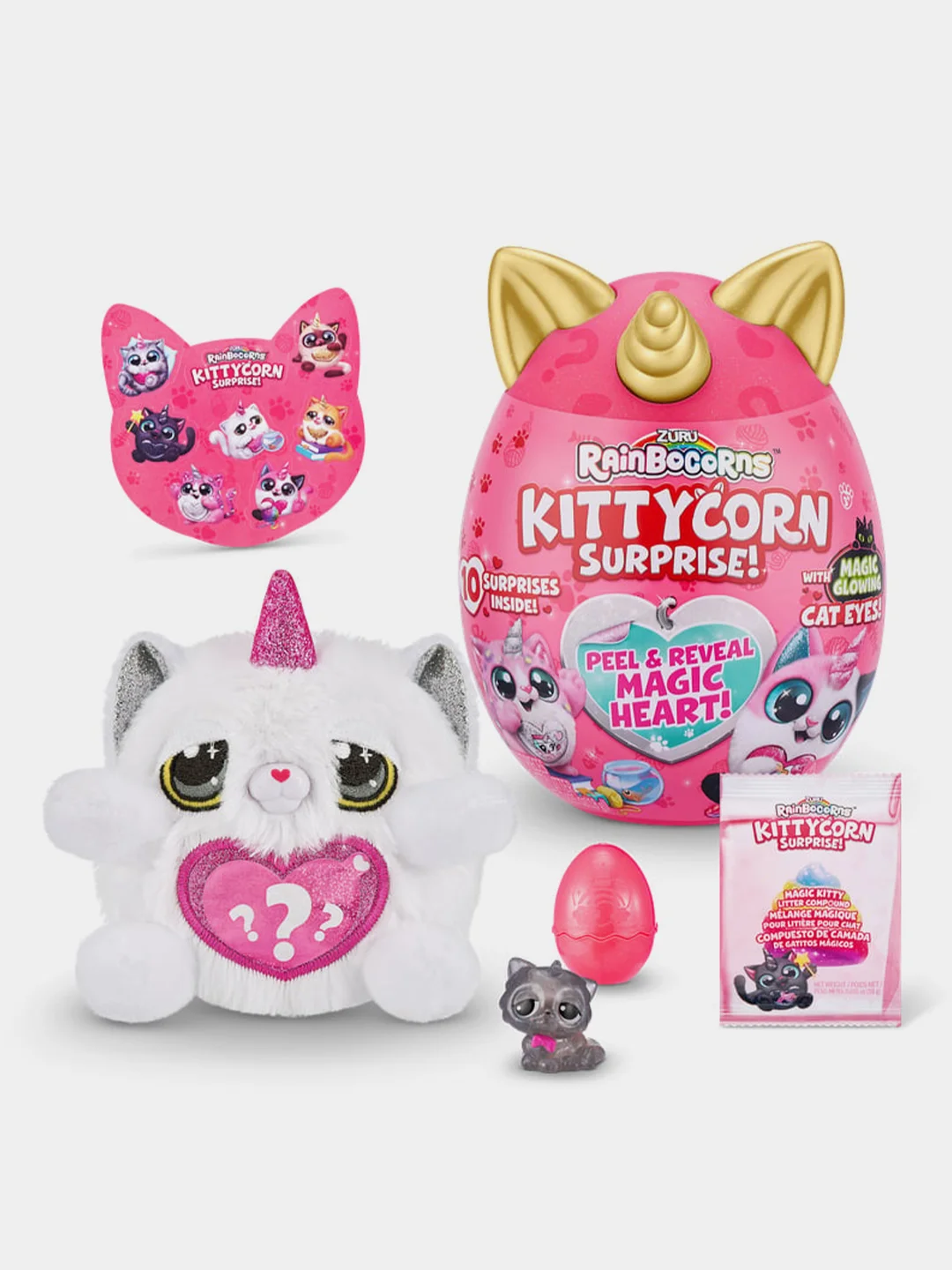 Игровой набор Rainbocorns сюрприз в яйце Kittycorn Surprise, в ассортименте