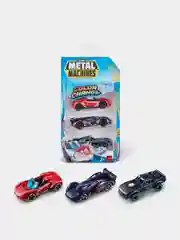 Игрушка Zuru Metal Machines машинка меняющая цвет, 3 штуки