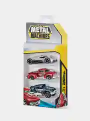 Игрушка Zuru Metal Machines "Машинка", 3 штуки