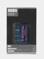 Синий автосканер OBD 2 ELM 327 / ЕЛМ 327 1.5 bluetooth
