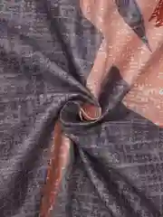 Черный комплект постельного белья