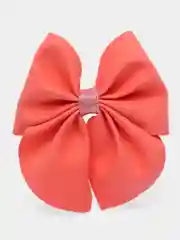 Коралловый бант для волос