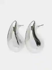 Серебряный серьги капли