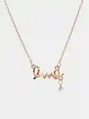 Цепочка с подвеской Love