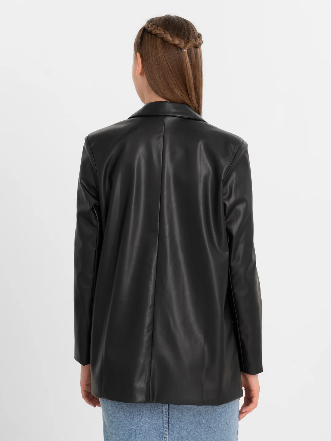 Хром пиджак женский oversize / Пиджак оверсайз офисный классический