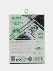 Зарядный кабель для iPhone, 1 метр, 7А Lightning, быстрая зарядка, Qualcomm 3.0