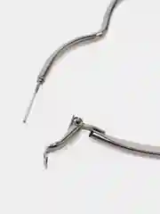 Серебряный серьги