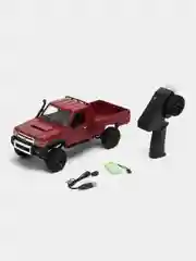Красный радиоуправляемая полноприводная машина с пультом ДУ Toyota MN82, масштаб 1:12