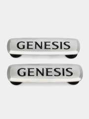Шильдик логотип на автоковрик Genesis