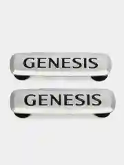 Шильдик логотип на автоковрик Genesis