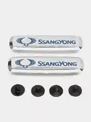 Шильдик логотип на автоковрик Ssang Yong