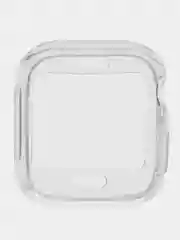 Прозрачный чехол для часов Apple Watch 1,2,3,4,5,6,7,SE на 38/40/41/42/44/45/49 прозрачный, силикон