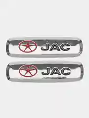 Шильдик логотип на автоковрик Jac