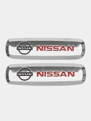 Шильдик логотип на автоковрик Nissan