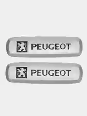 Шильдик логотип на автоковрик Peugeot