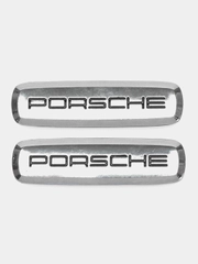 Шильдик логотип на автоковрик Porsche