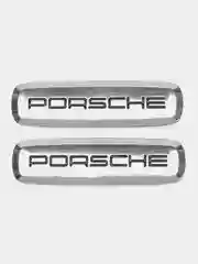 Шильдик логотип на автоковрик Porsche