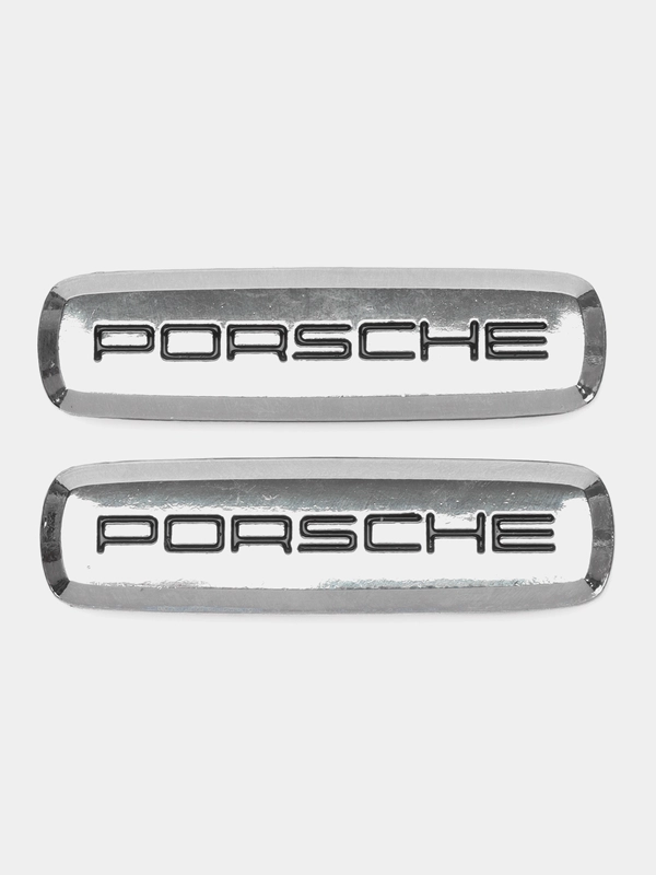 Шильдик логотип на автоковрик Porsche