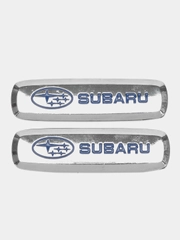Шильдик логотип на автоковрик Subaru