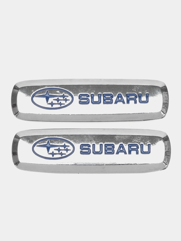 Шильдик логотип на автоковрик Subaru