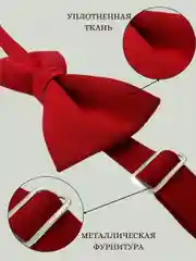 Бабочка красная классическая