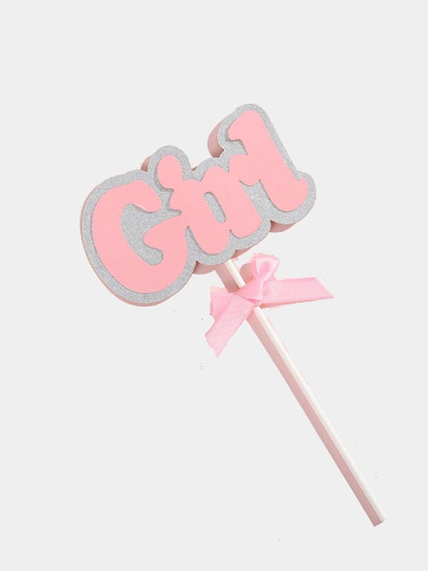 Украшение на торт, топпер "Boy & Girl"
