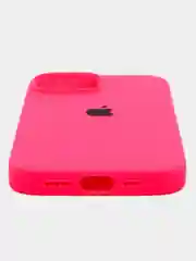 Розовый чехол Silicon Case на IPhone 11/12/13/14/15/Pro/Pro Max