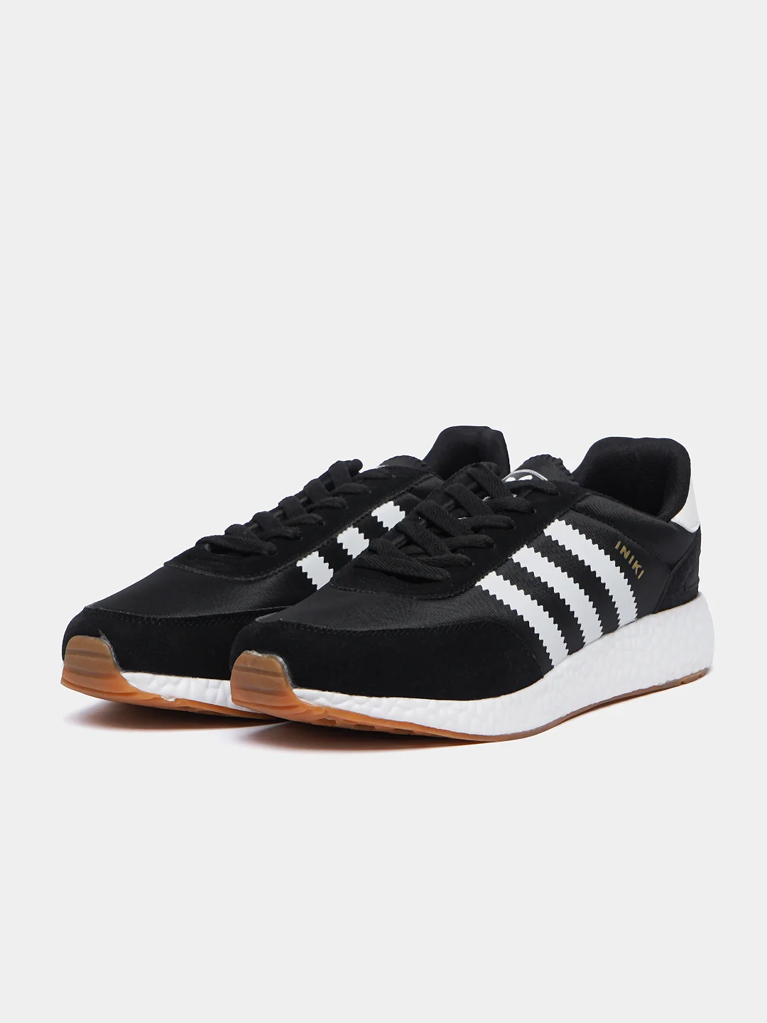 Черный мужские кроссовки с логотипом Adidas INKI