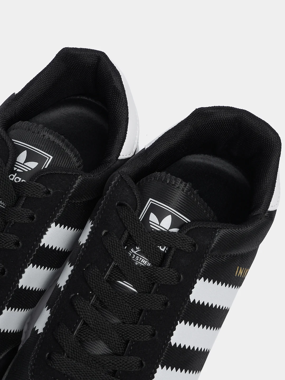 Черный мужские кроссовки с логотипом Adidas INKI