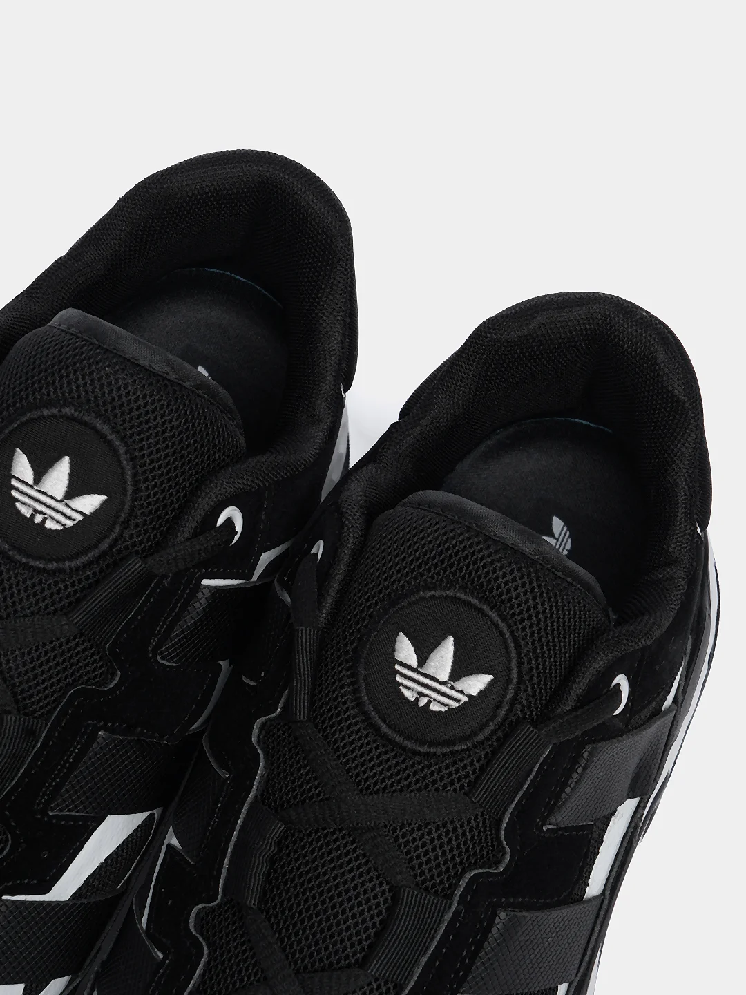 Черный мужские кроссовки с логотипом Adidas Niteball